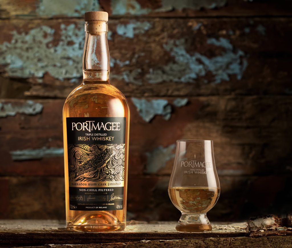 Portmagee Small Batch Irish Whiskey Barbados Rum Cask Finish